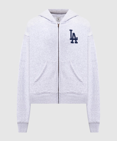 LA Serif grey melange insulated sports jacket