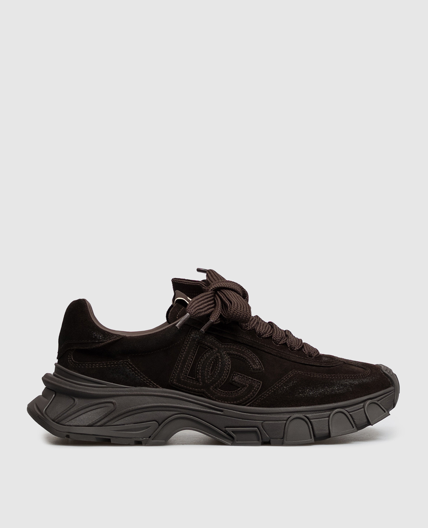 DG Country Brown Suede Sneakers Dolce&Gabbana