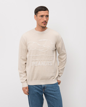 Iceberg Beige jumper with a pattern A0067604