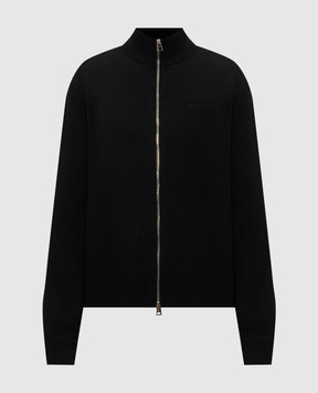 Givenchy Black wool and cashmere cardigan BMK01H4YRM