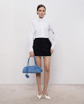 Magda Butrym White shirt with macrame SHIRT01349426