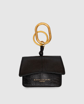 Gianni Chiarini Black keychain headphone case PCAIRPODS02RALPH