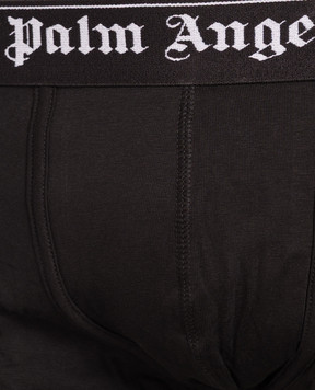 Palm Angels Set of black trunks with logo PLA1UMWTR04TR