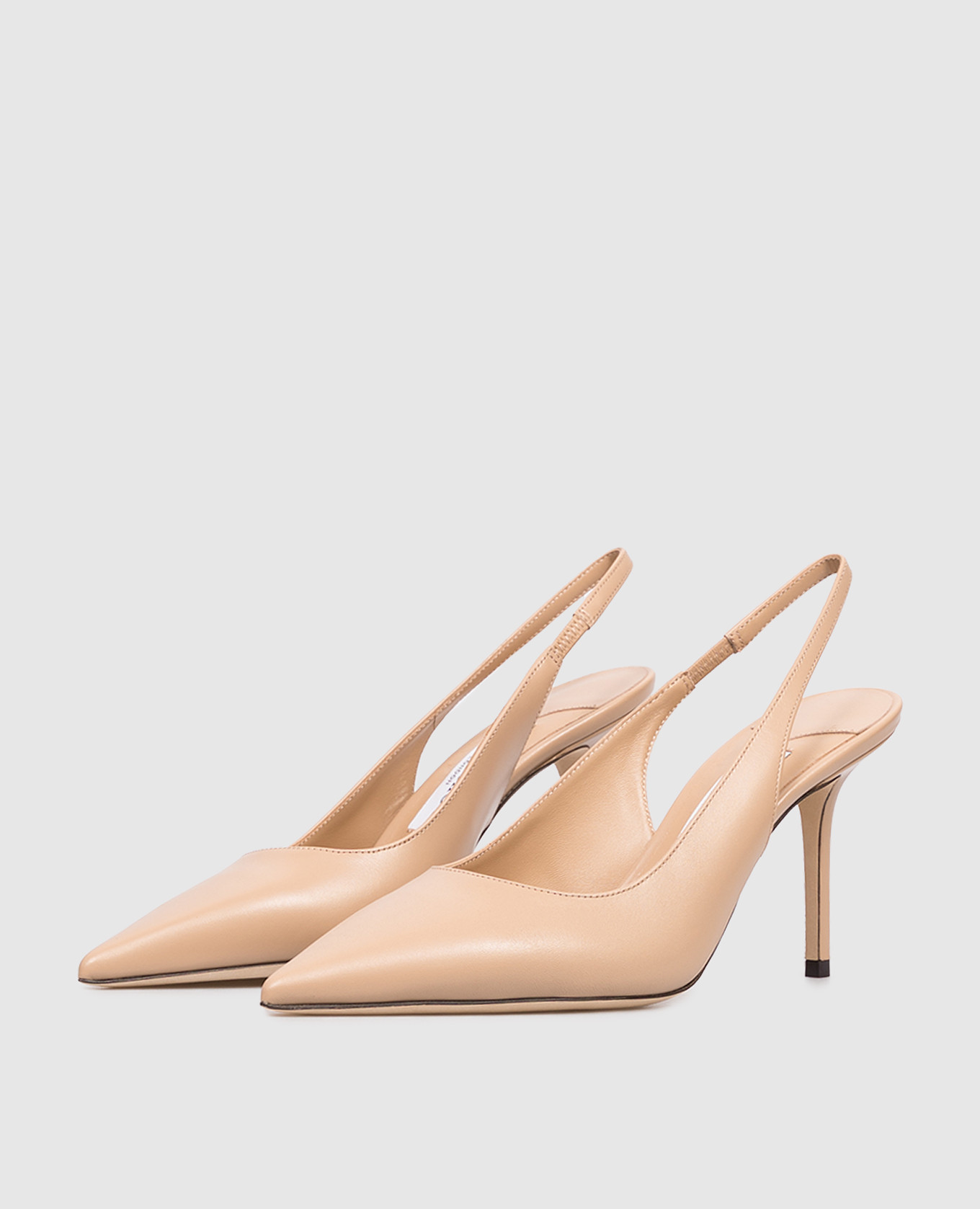 Beige leather slingbacks Love Jimmy Choo 2