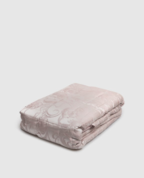 Blumarine Home Beige Lapis bedspread with floral pattern 270x270 W0000250034