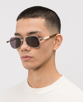 Kuboraum P75 Silver Sunglasses KRSP75LGH000002Y