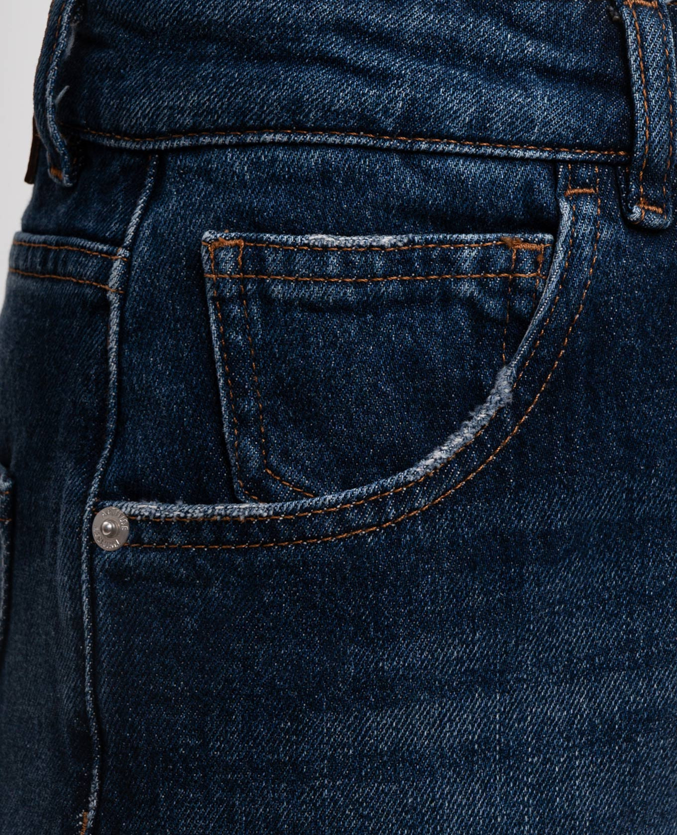 Blue jeans with logo patch Twinset 5