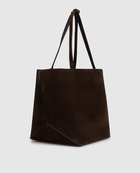 The Row Brown suede Park tote bag W2103L665