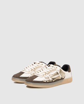 AMIRI Pacific Bones leather sneakers AMSNSN1034
