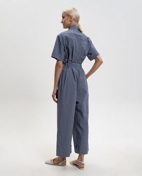 MooRER Gray jumpsuit LEYRE LEYREWFC