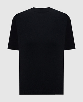 Max Mara JUST black wool and cashmere top SMMJUST