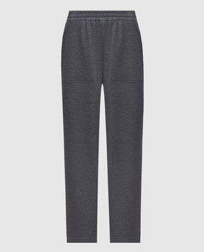 Brunello Cucinelli Gray sweatpants MN05NB2X99
