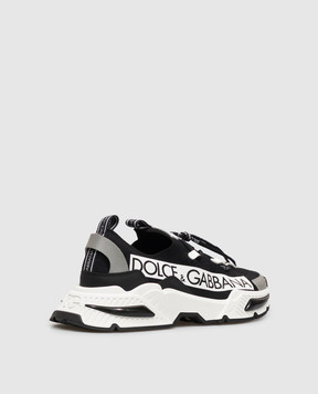 Dolce&Gabbana Children's black Airmaster sneakers DA5203AB0682736