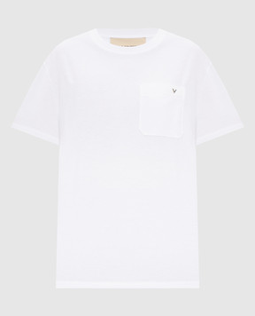 Valentino White T-shirt 8V0MG10VBGR