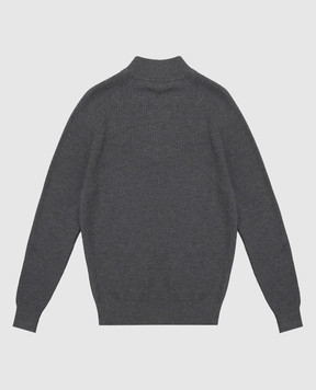Brunello Cucinelli Children's gray jumper B29M40004B