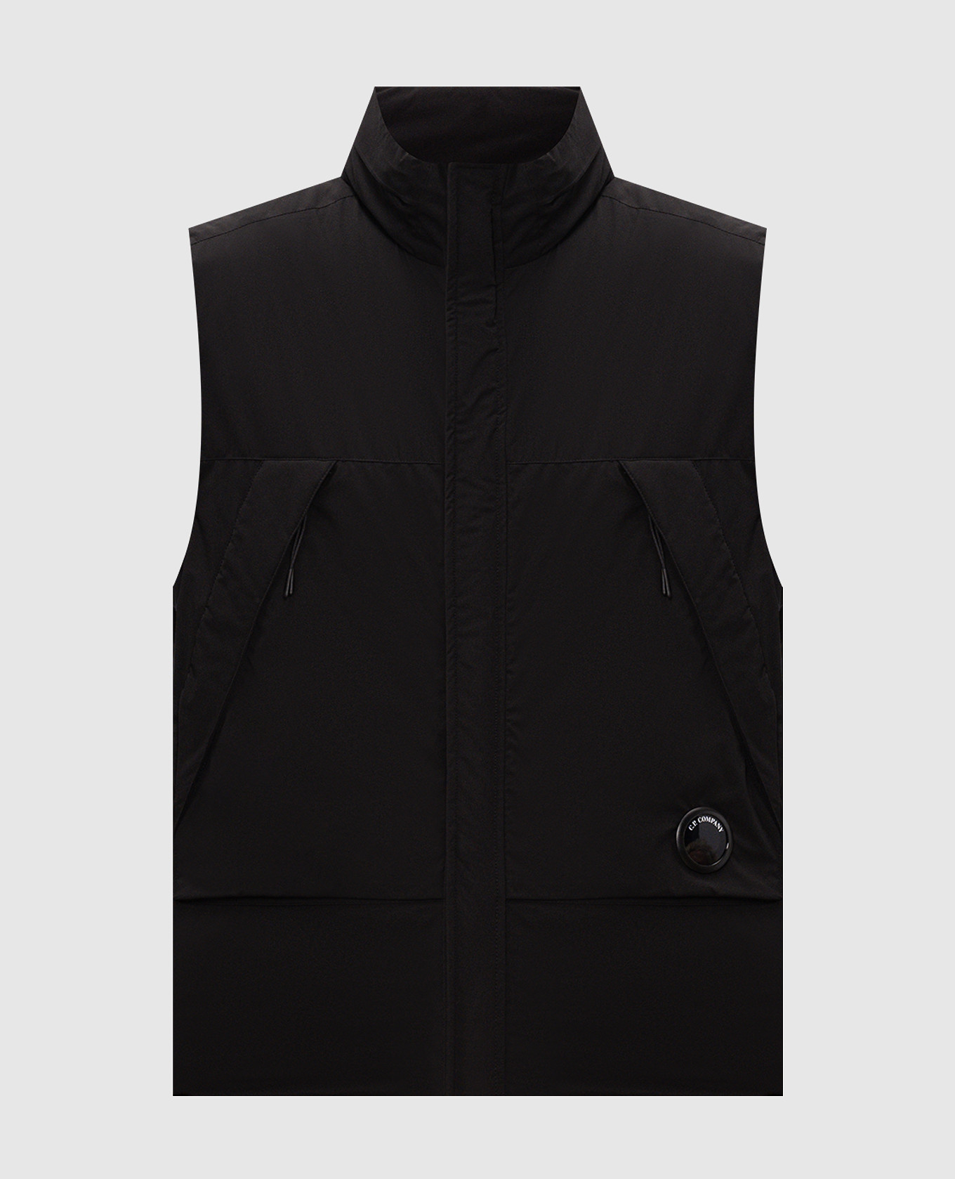 Black vest with patch C.P. Company