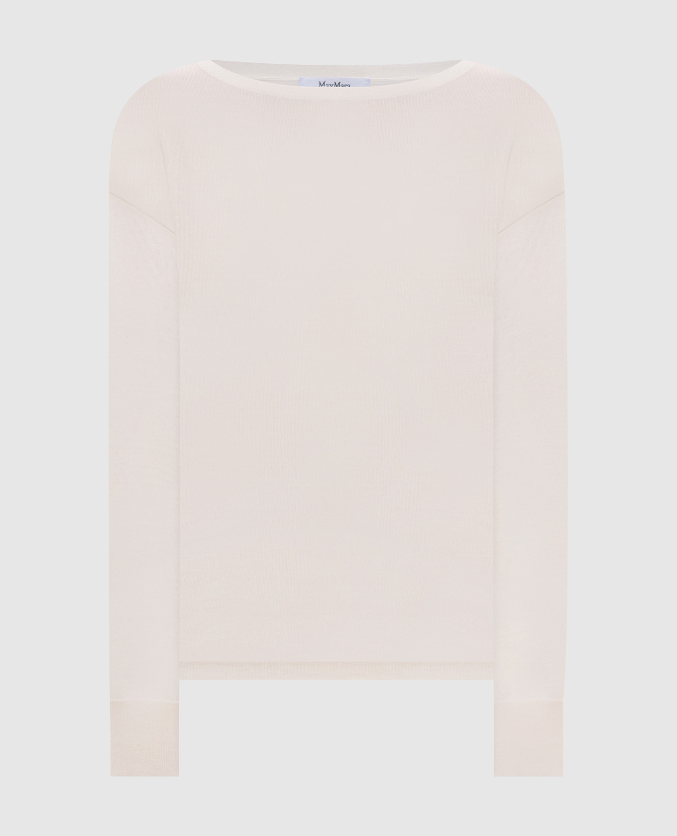 

Beige BELLA cashmere and silk jumper Max Mara