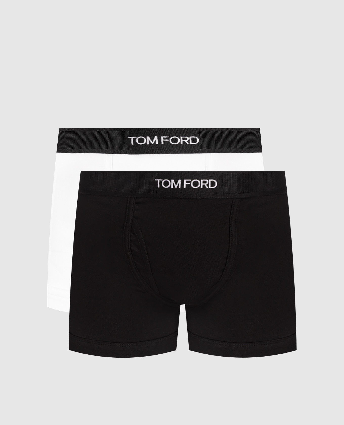 

Set of boxer briefs with logo Tom Ford, White