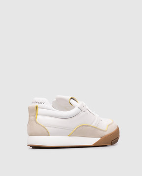 Givenchy White leather sneakers with logo BH00B5H1XV
