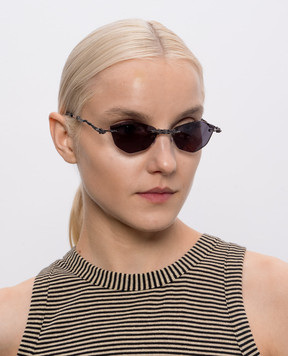 Kuboraum Grey Folding Sunglasses H48 KRSH48BB0000004Y
