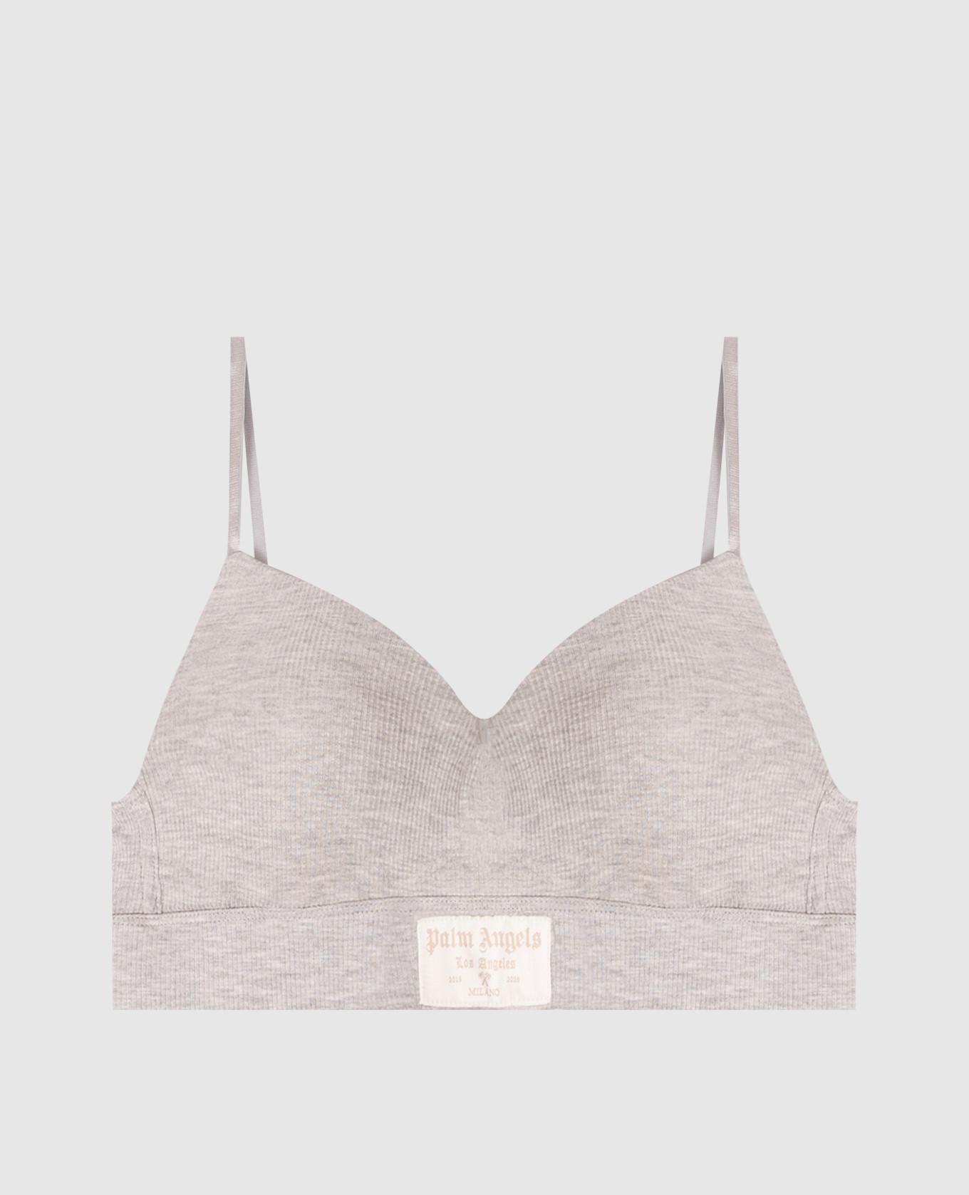Grey bodice with logo patch