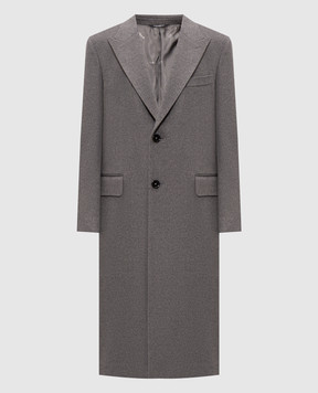 Dolce&Gabbana Gray cashmere coat G052WTFU2D1