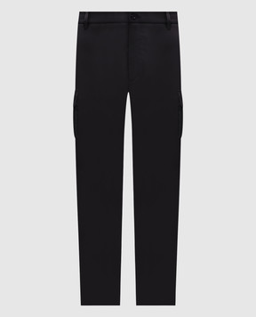 C.P. Company Metropolis Black cargo pants LPA037A110407A