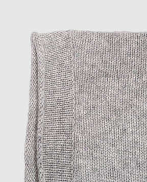 Allude Gray cashmere hood 26511225
