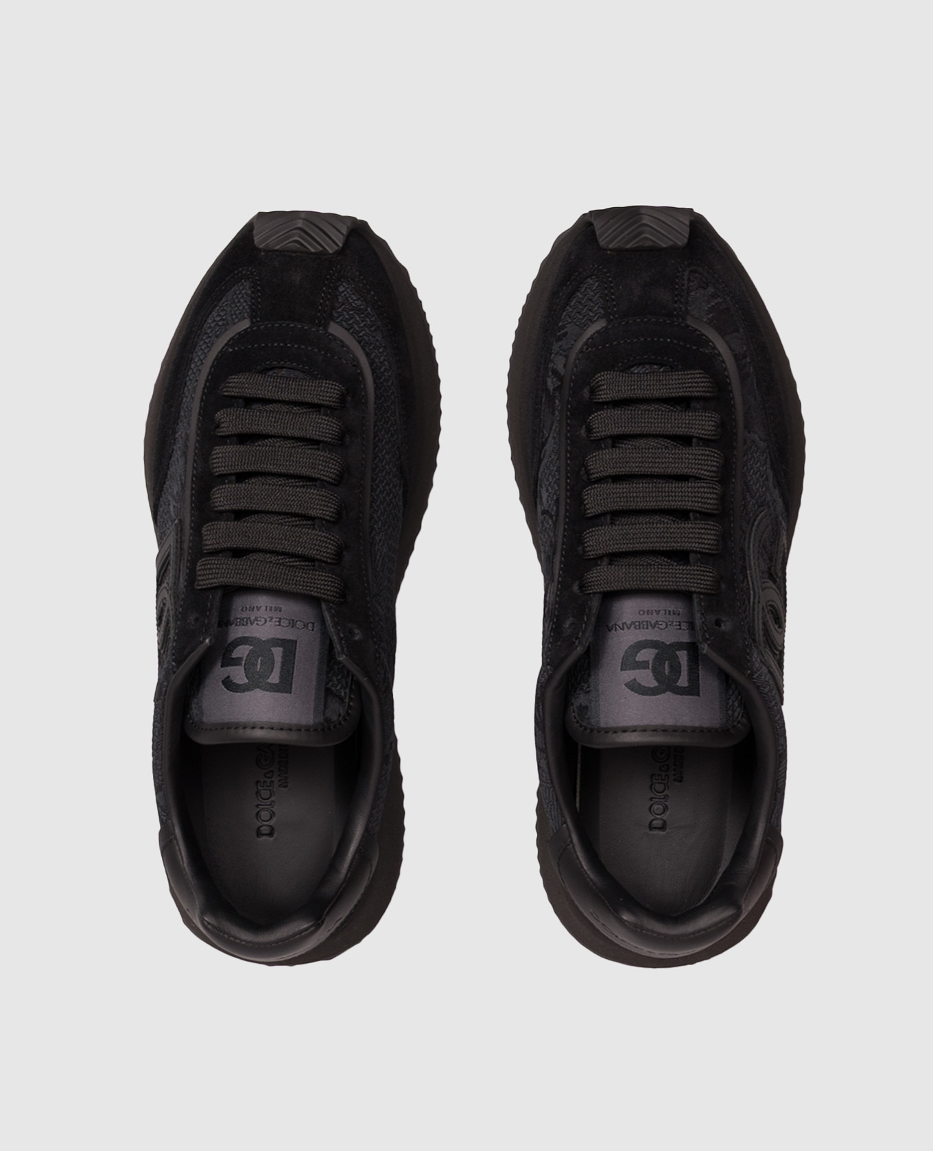 Black DG Cushion combo sneakers Dolce&Gabbana 4