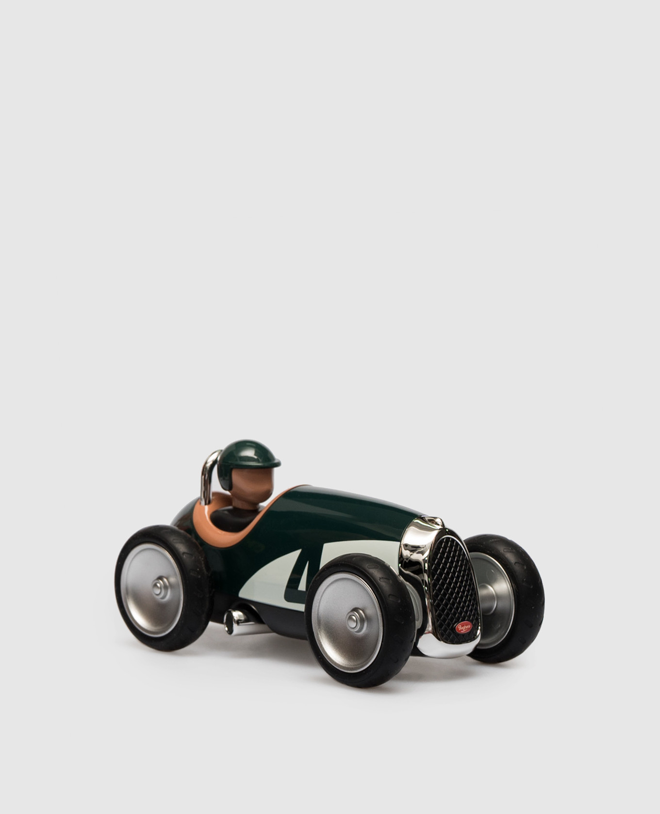 

Souvenir green vintage racing car Baghera