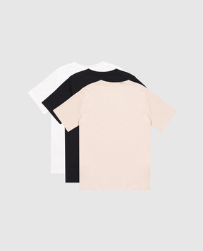 Maison Margiela MM6 Children's set of T-shirts with logo print M61162MM04I