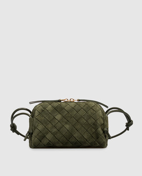 Bottega Veneta Green suede Concert bag 794258V5ZZ4
