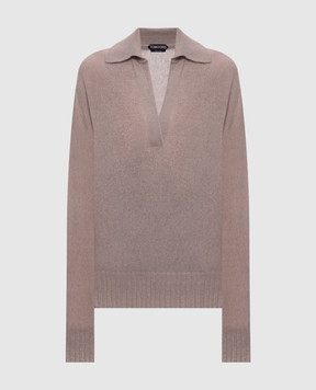Tom Ford Beige cashmere and silk sweater MAK1440YAX1029