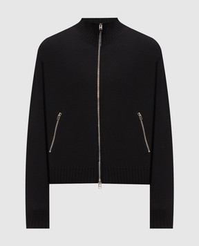 Tom Ford Black wool cardigan KZL027YMW152
