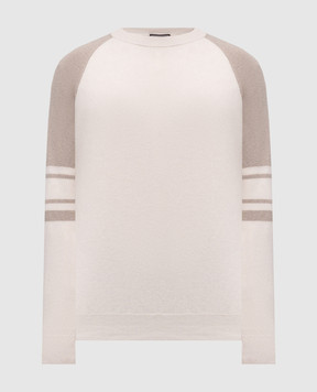 Peserico Beige wool and cashmere jumper R59407F12Y9C470
