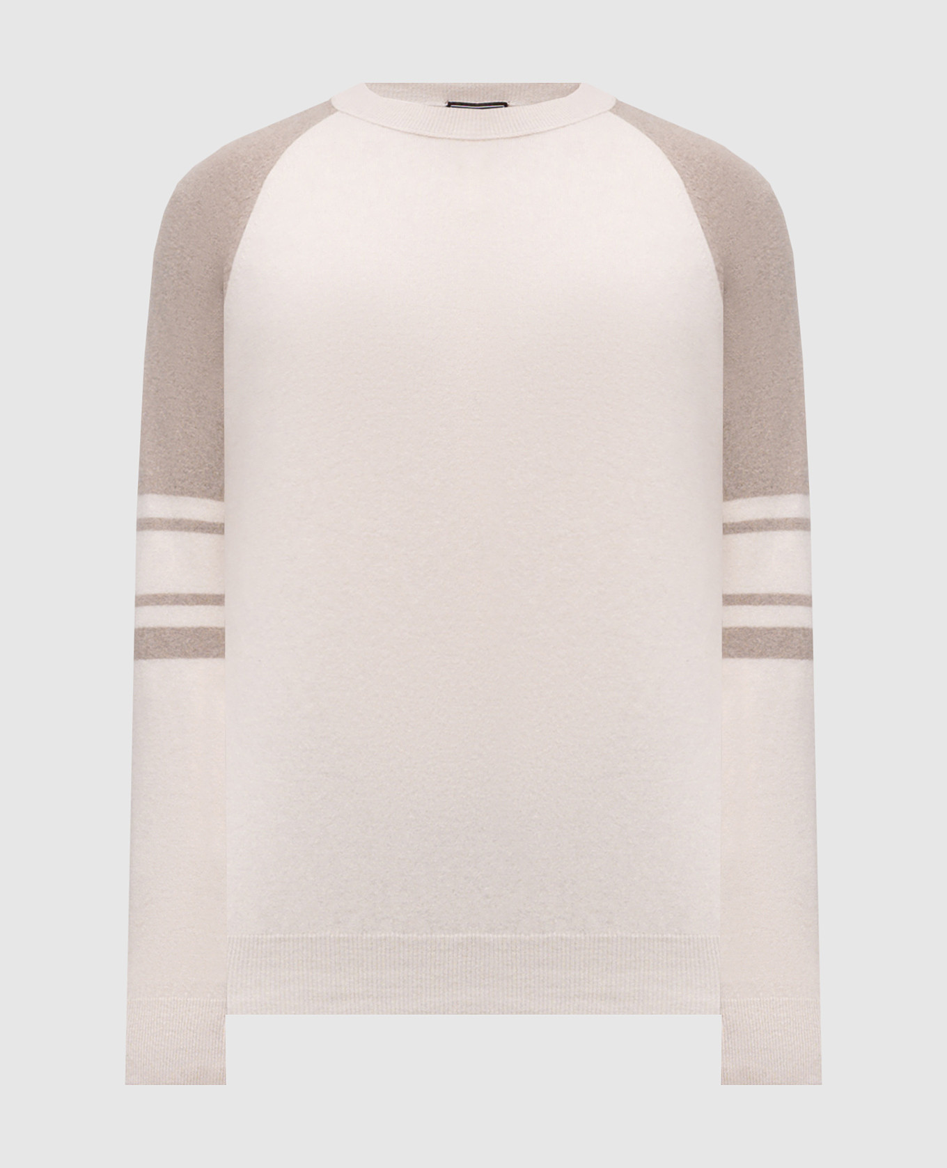 Beige wool and cashmere jumper Peserico