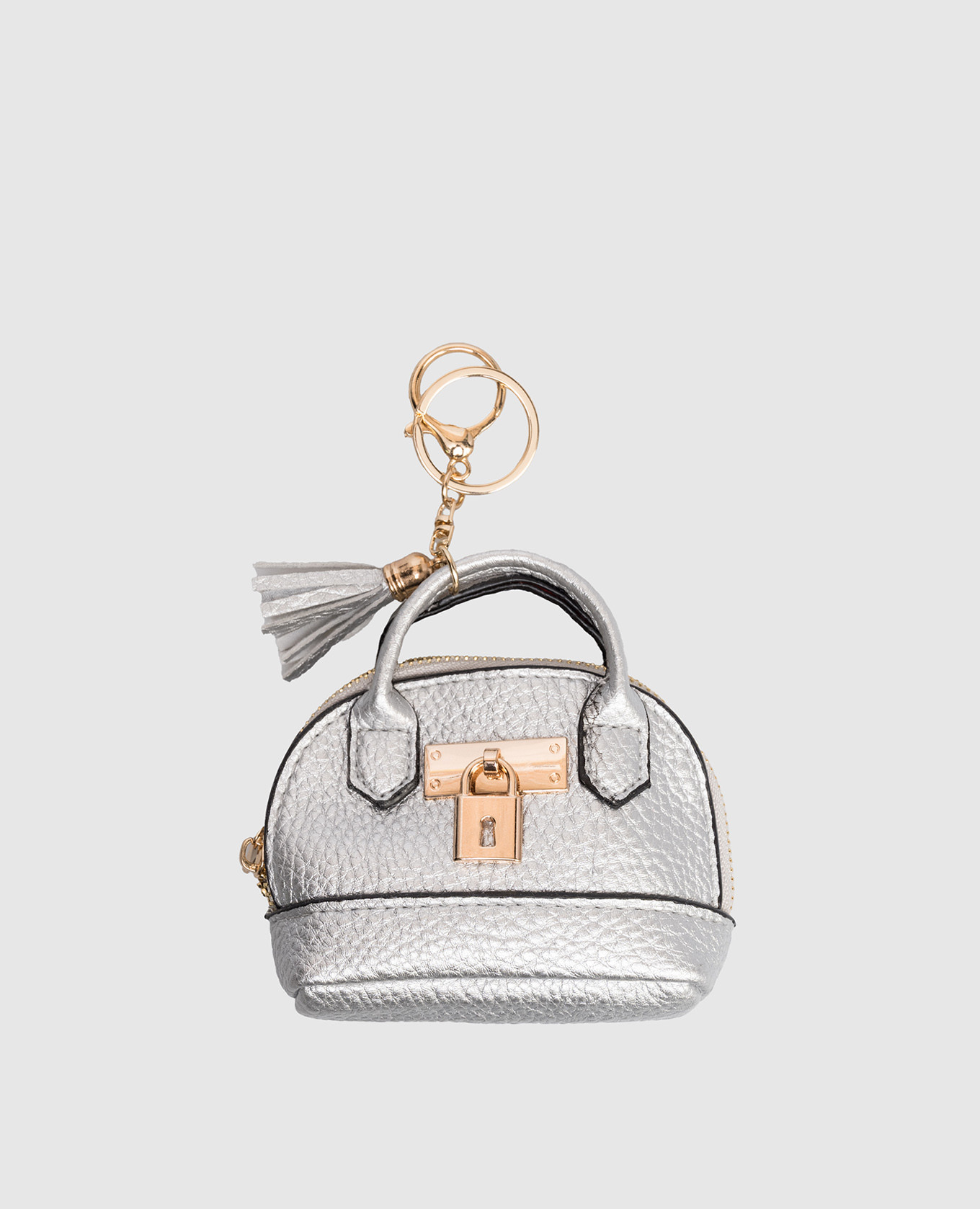 

Silver keychain in the shape of a bag Gianni Notaro