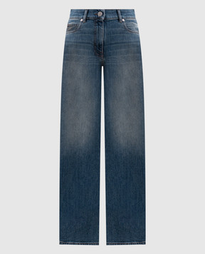 Peserico Blue jeans with a worn effect A04756L68Q04291