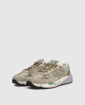 Premiata Mase 25 khaki combination sneakers MASE25