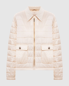 Twinset Beige jacket with logo 261TP2321