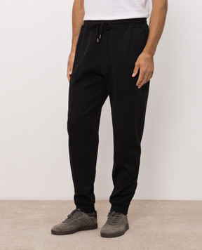 Brunello Cucinelli Navy blue sweatpants MM8313263G