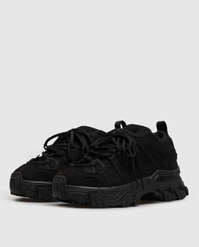 Juun.j Black sneakers with logo JC67K1P005