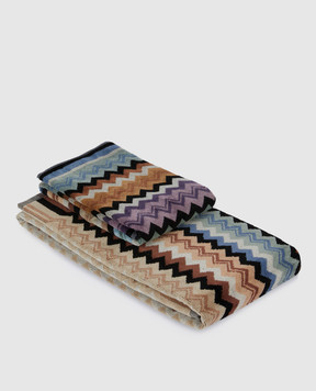 Missoni Home Set of terry towels Adam with pattern 2 pcs 1A3SP99828