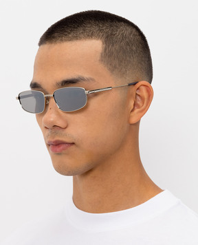 Jacquemus Sera silver sunglasses JAC121C4SUN