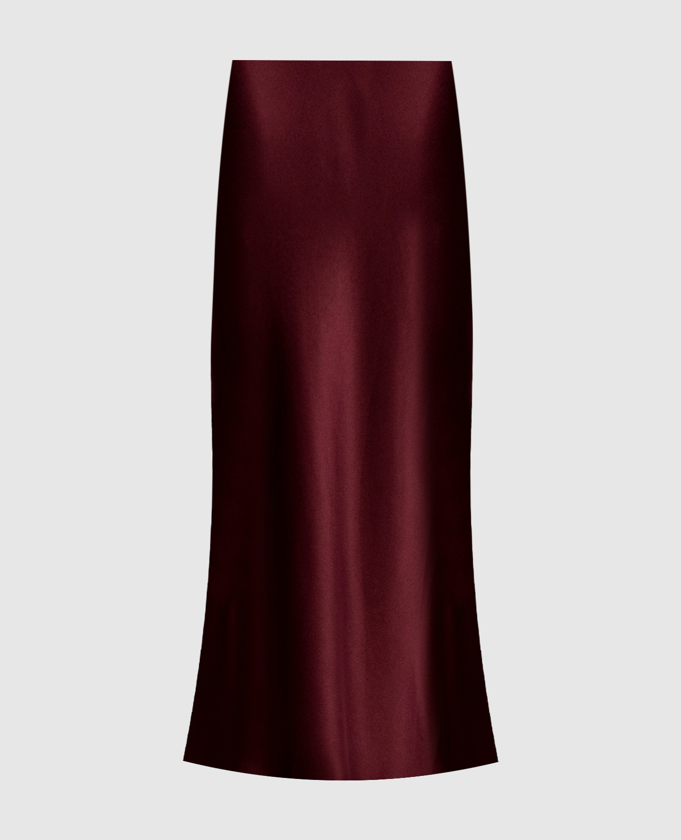 Frei burgundy silk skirt