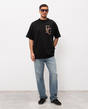 Fear of God Blue jeans with a worn effect FG9M459906DNMMI