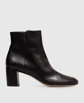 AGL Lynn dark brown leather ankle boots LYNNBOOTIE
