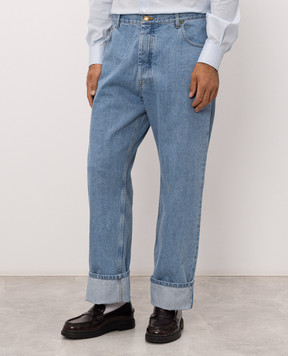 Thom Browne Blue jeans MTU345SF1215