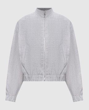 Intoca Gray jacket with frame 261RAPJA1301