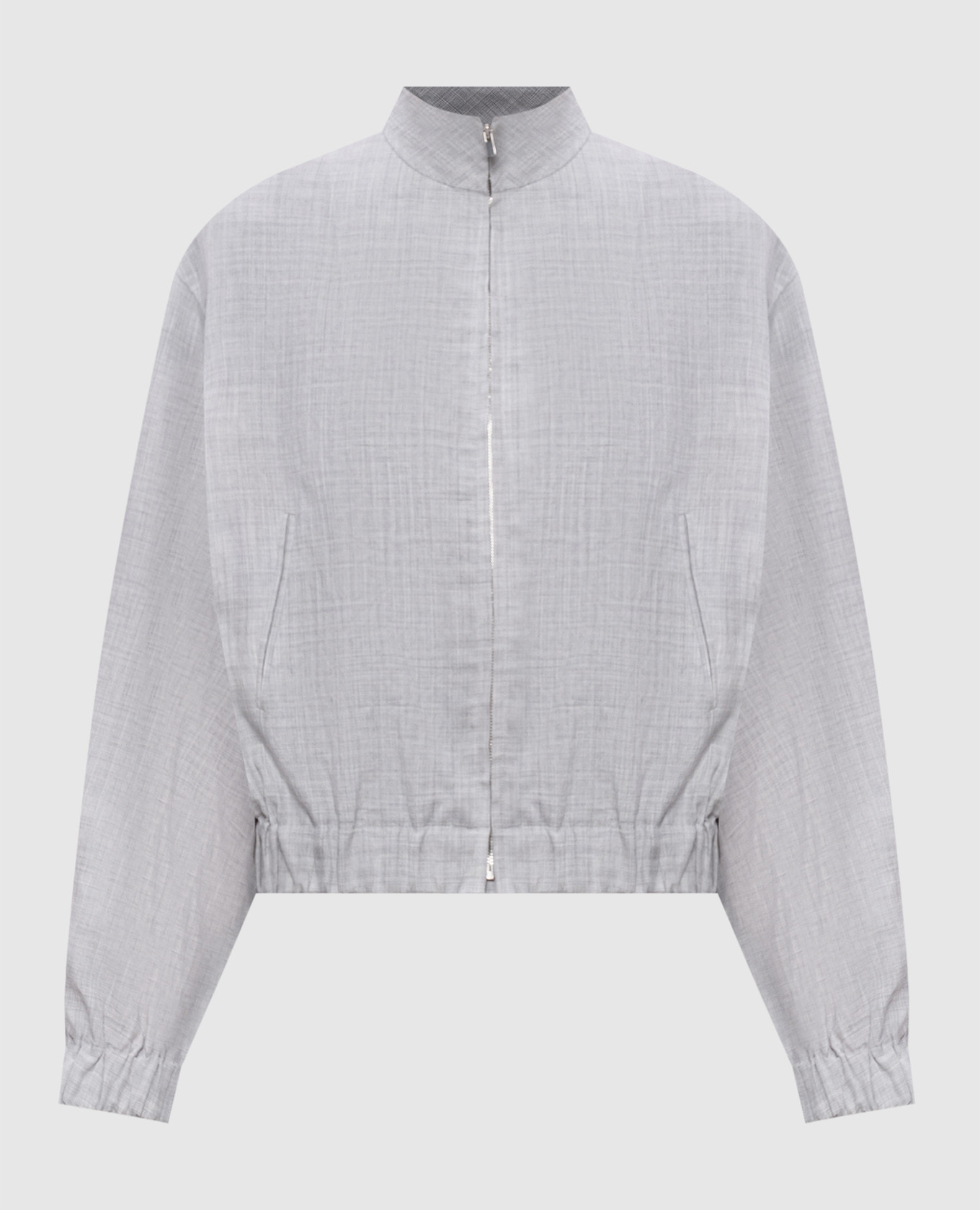 Gray jacket with frame Intoca